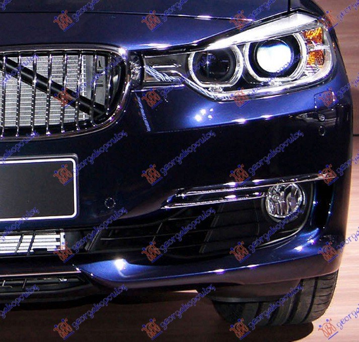 BUMPER GRILLE MOULDING CHROME (LUXURY)