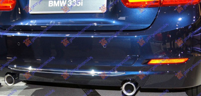 REAR BUMPER MOULDING CHROME