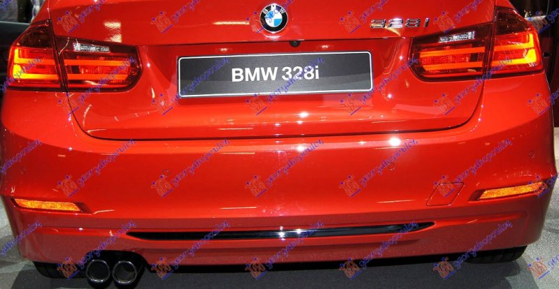 REAR BUMPER MOULDING BLACK