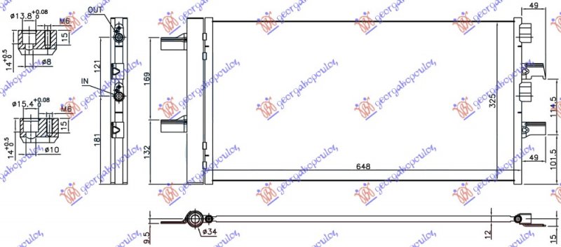 CONDENSER 1.5 (216/218i) PETROL (648x348