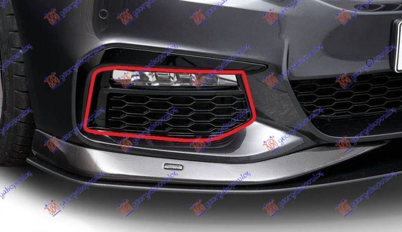 SINA ZADNJEG BRANIKA PLASTICNA (G30/SEDAN) (M-SPORT)