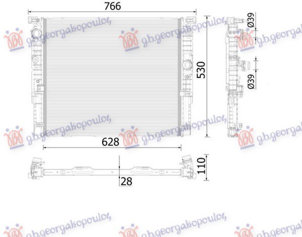HLADNJAK MOTORA 2.0 BENZIN/HIBRID (AUTO) (628x530)