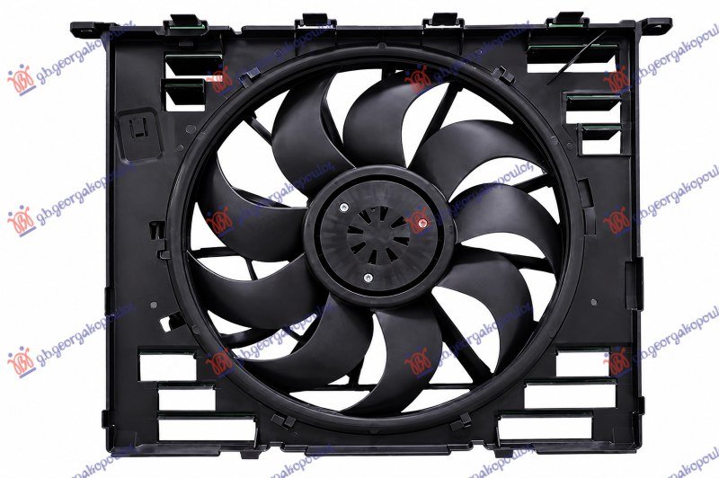 VENTILATOR KOMPLET 2.0/3.0/4.4/6.6 BENZIN/DIZEL