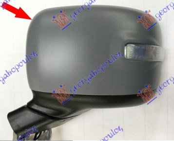 DOOR MIRROR COVER PRIMED (W/LAMP SEAT)