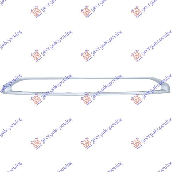 FR. BUMPER UPPER GRILLE CHROME FRAME