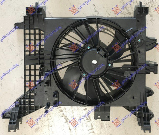 COOLING FAN ASSY (PETR-DSL) T BOSCH TYPE