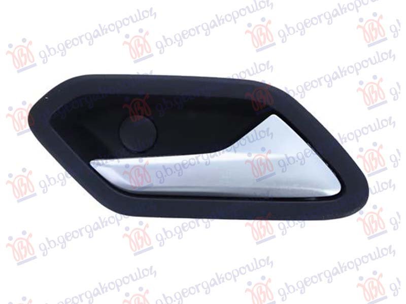 KVAKA PREDNJIH/ZADNJIH VRATA UNUTRASNJA SREBRNA/CRNA