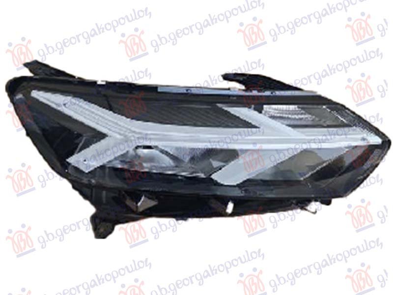 FAR LED (LED/PY21) (BELI OKVIR) (NOVI ZNAK NA MASCI)