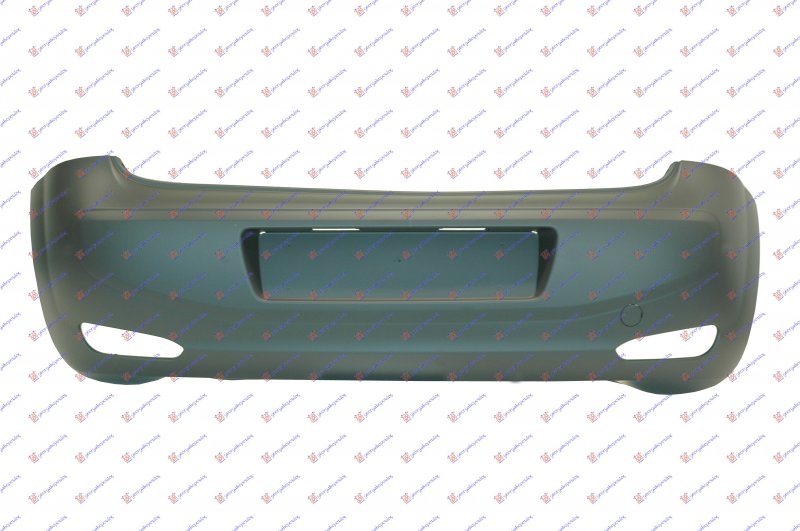 REAR BUMPER PRIMED (EUROPE)(W/W/O PDS)