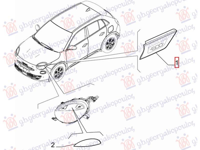 ZNAK NA BLATOBRANU (600) (O)