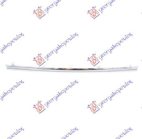 FR. BUMPER GRILLE CHROME MOULDING