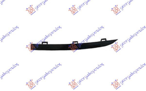 GRILLE MOULDING UPPER BLACK