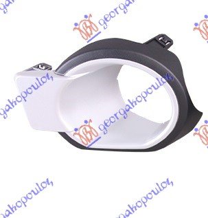 FOG LAMP FRAME SILVER