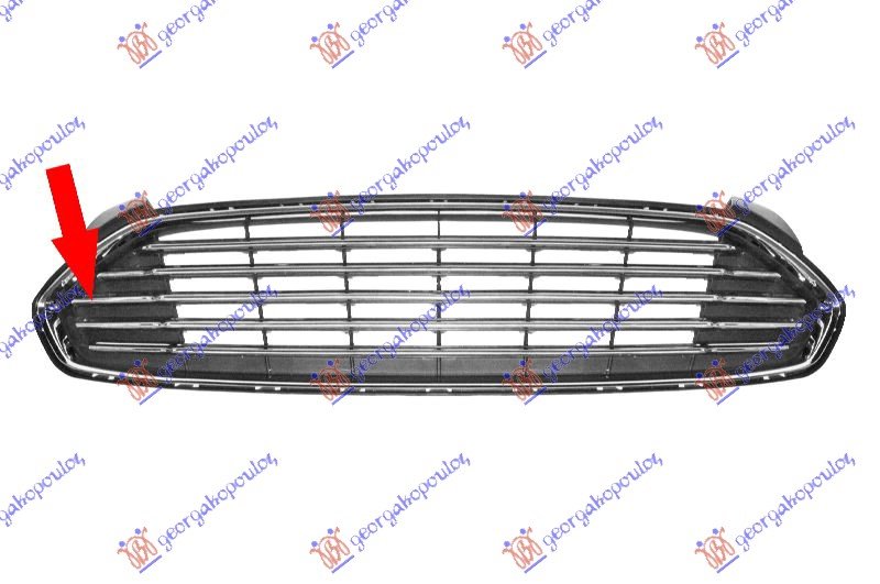 GRILLE CHROME MOULD Nr 3