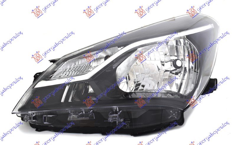 FAR EL. H7/H1 LED DNEV.SV (SA MOT) (TYC)