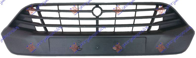 FR. BUMPER GRILLE UPPER WMOULDING