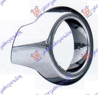 FOG LAMP CHROME FRAME