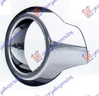 FOG LAMP CHROME FRAME