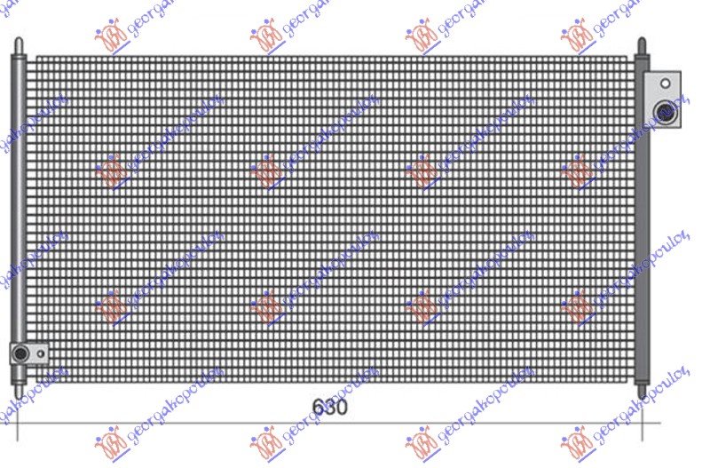 HLADNJAK KLIME 2.0 BENZIN (60.5x32x16)