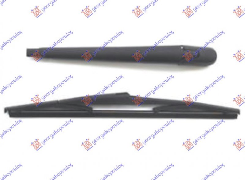 REAR WIPER ARM WITH BLADE 350mm