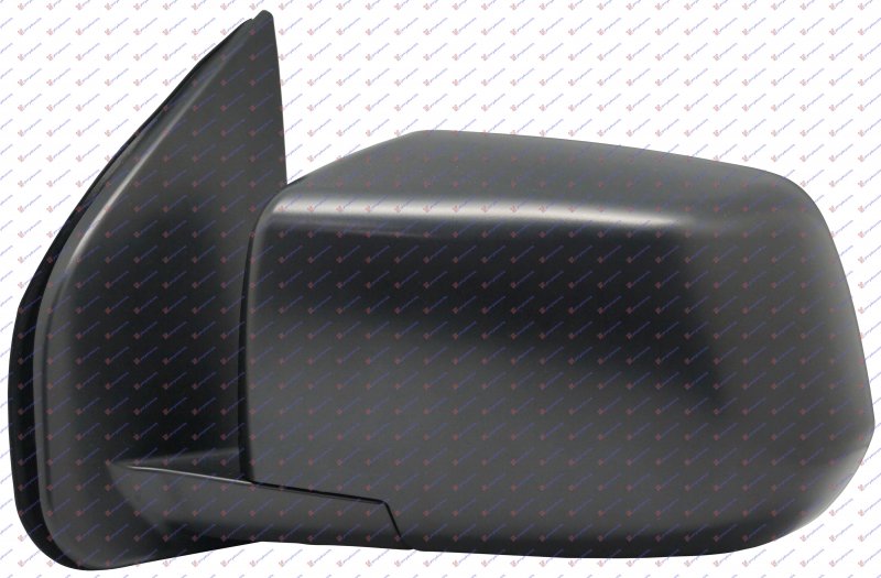 DOOR MIRROR MANUAL BLACK (SINGLE CAB) (A