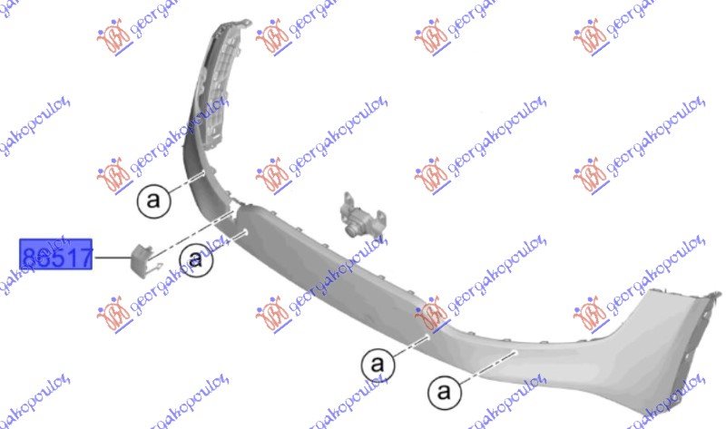POKLOPAC KUKE PREDNJEG BRANIKA (O)