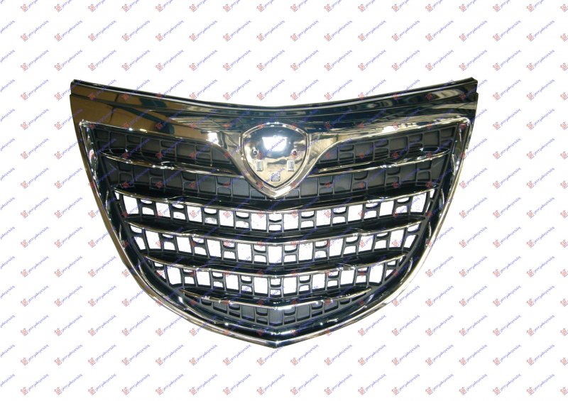 GRILLE -15 CHROME/BLACK