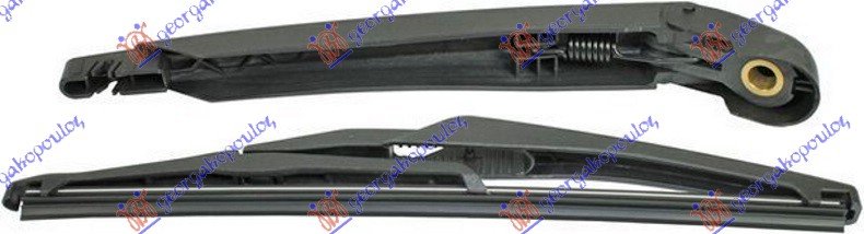 REAR WIPER ARM WITH BLADE 260mm
