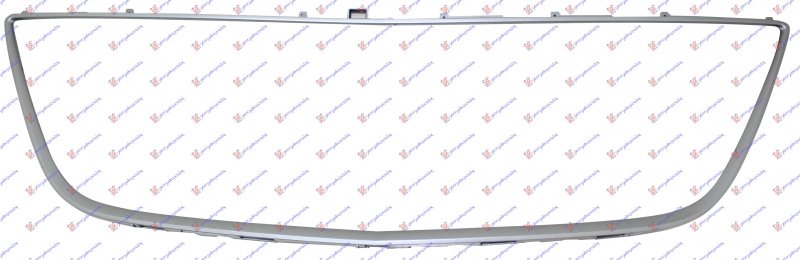 FR. BUMPER GRILLE FRAME CHROME