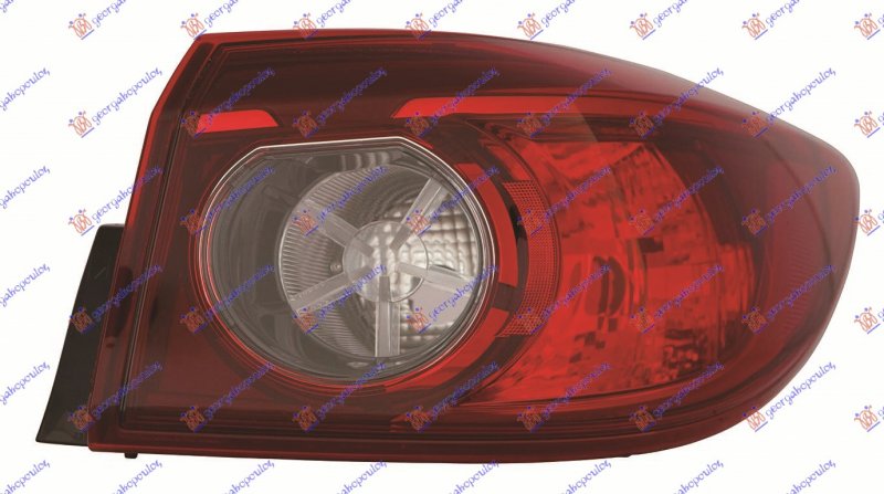 TAIL LAMP 4D OUTER (E)