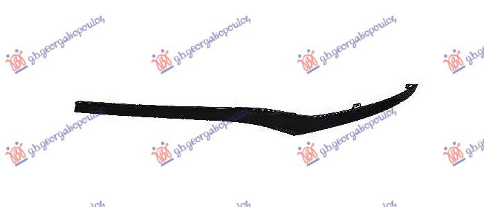 LAJSNA PREDNJEG BRANIKA SJAJ-CRNA (AVANTGARDE)