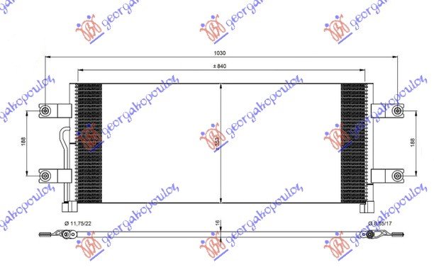 CONDENSER DSL (85x35x16)