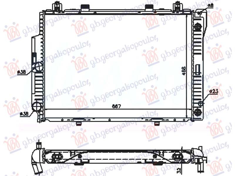 HLADNJAK MOTORA 3.2 BENZIN (AUTO) (667x468)