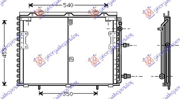 CONDENSER PETR-DSL (60x46x2,5)