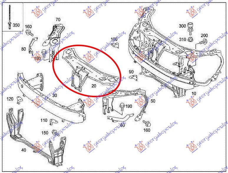 FRONT PANEL UPPER 09-