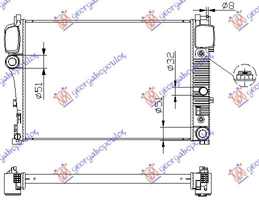 RADIATOR (64x44x47) A/T