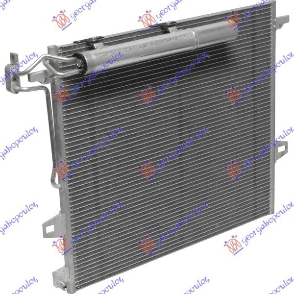 RADIATOR A/C GAS-DIESEL (58x57)