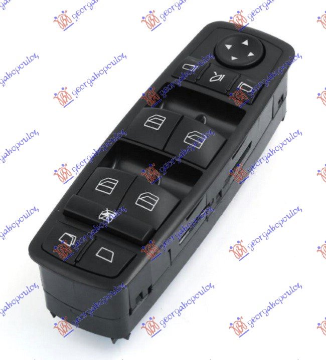 DOOR/MIRROR SWITCH FRONT BLACK(3pin