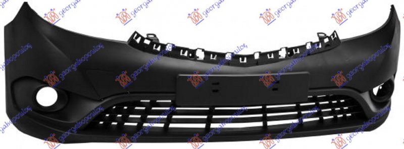 FRONT BUMPER BLACK (W/F.L.HO)