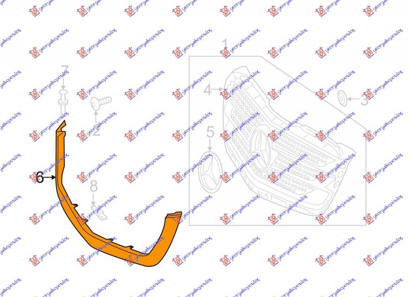 GRILLE FRAME STEEL