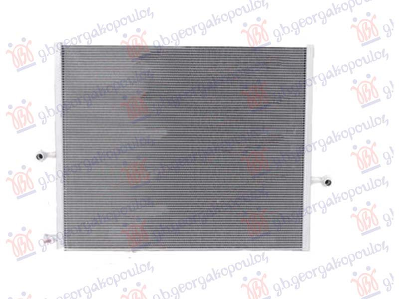 HLADNJAK MOTORA DODATNI 2.0/3.0 BENZIN/HIBRID - 3.0 DIZEL (630x546) (NRF)