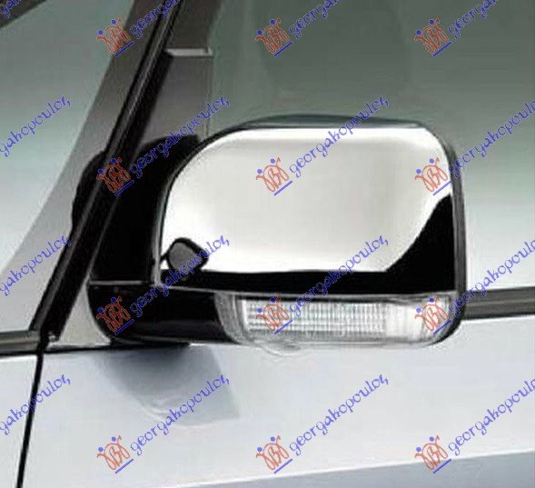 DOOR MIRROR EL. HEATED FOLD. (W/L)CHROME