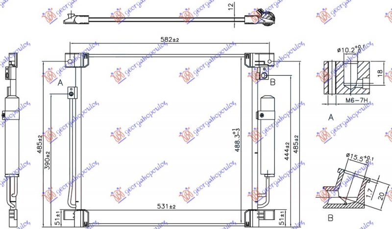 HLADNJAK KLIME SVI MODELI (515x503x12)