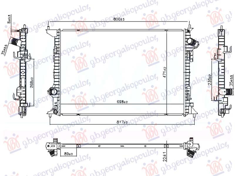 HLADNJAK MOTORA 1.5/1.7 DIZEL (698x470)