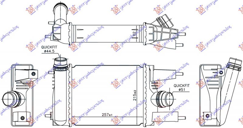 HLAD.INTERC. 1.2 DIG- TURBO BENZIN