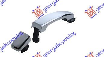 DOOR HANDLE FRONT (REAR RHLH) OUTER CHR