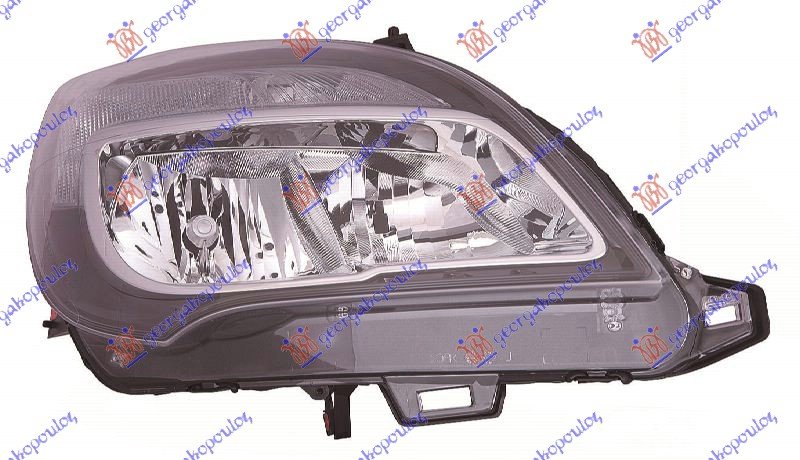 HEAD LAMP ELECTRIC (H7/H1) (E) (W/MOT)