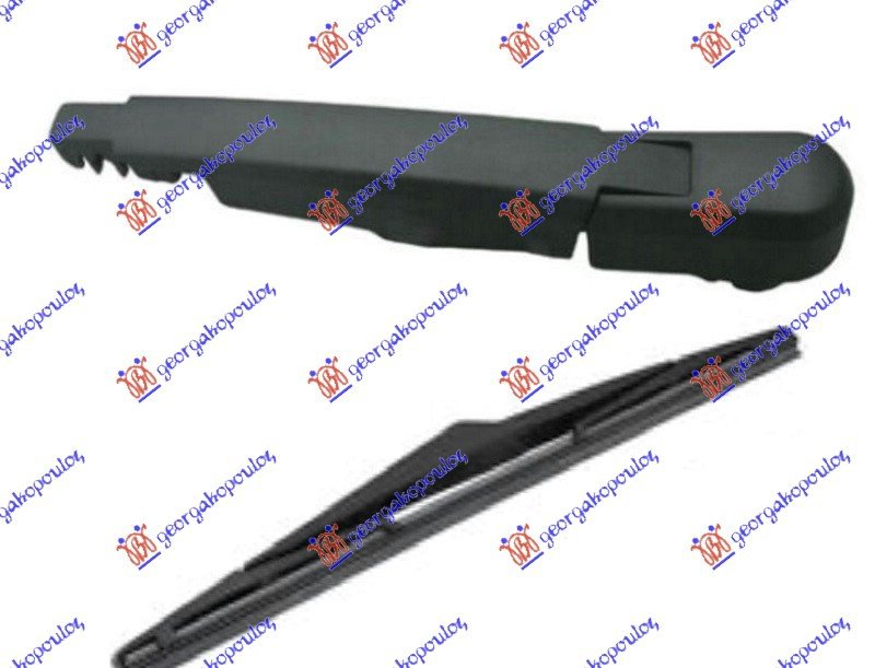 REAR WIPER ARM WITH BLADE 240mm