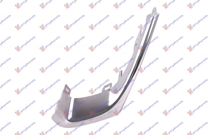FR. BUMPER GRILLE MOULDING CHROME