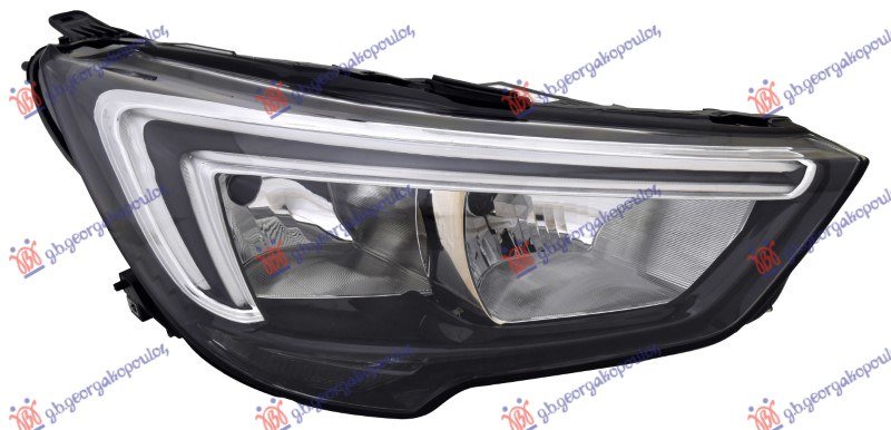 FAR ELEKTRICNI SA LED DNEVNIM SVETLOM (TYC)